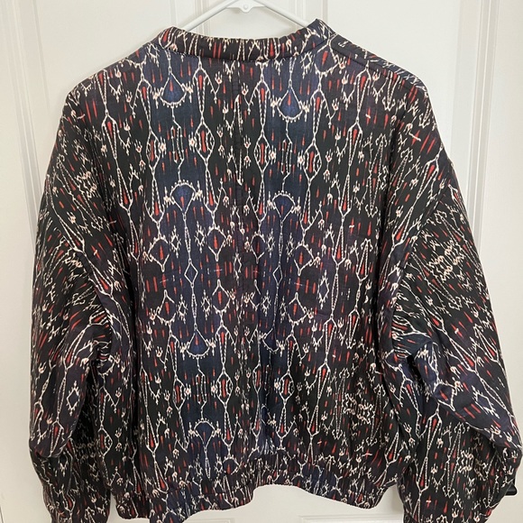 Isabel Marant Ikat Silk Jacket - Picture 2 of 4
